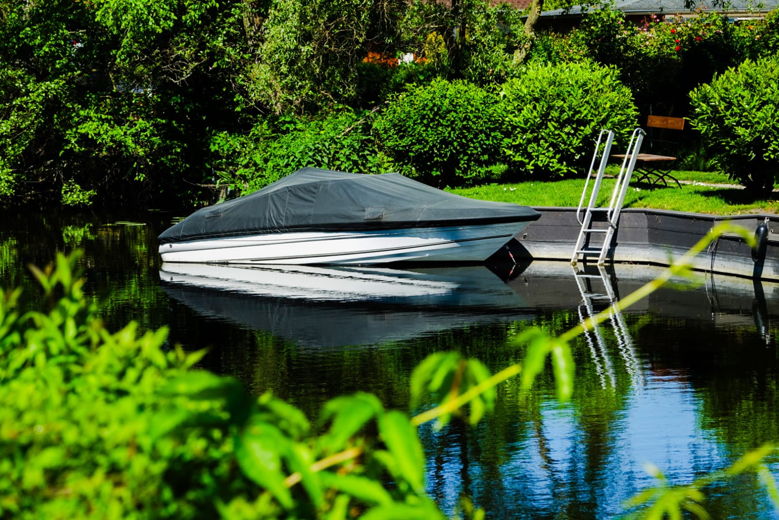 Kanalkieker Ferienbungalow Ketzin Havelkanal Bild 9